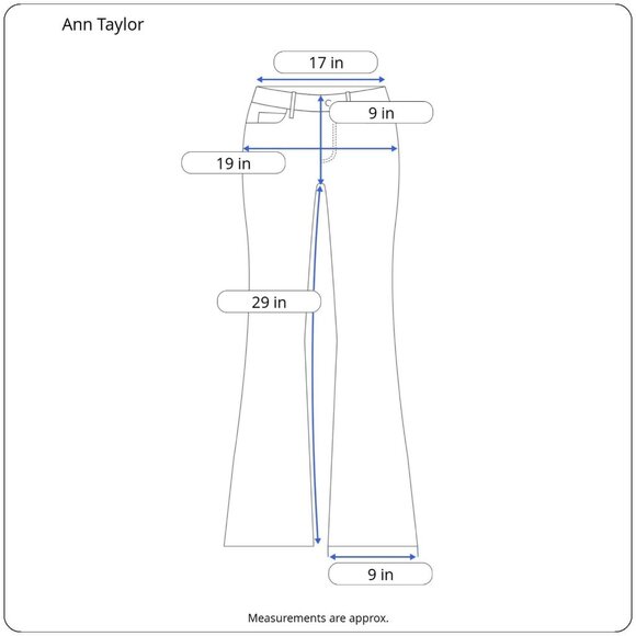 Ann Taylor LOFT Womens Marisa Fit Career Pants Stretch Bootcut Brown Size 10 - Picture 3 of 12